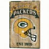 Wincraft GREEN BAY PACKERS WOOD SIGNS - 1/2" THICK 15" X 24"