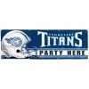 Wincraft TENNESSEE TITANS VINYL BANNER 2' X 6'