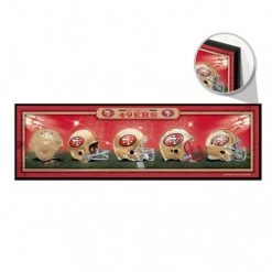 Wincraft SAN FRANCISCO 49ERS WOOD SIGN 9" X 30"