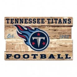 Wincraft TENNESSEE TITANS WOOD SIGN 19"X30"