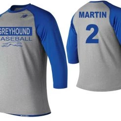 New Balance Adult 3/4 Baseball Raglan Shirt NCAA