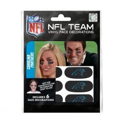 PARTY ANIMAL Carolina Panthers Eye Black Strips