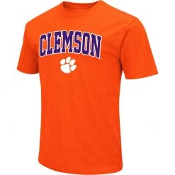 NCAA Colosseum Men's Clemson Tigers Orange Dual Blend T-Shirt