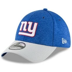 New York Giants New Era 2018 NFL Sideline Home Official 39THIRTY Flex Hat – Royal/Gray