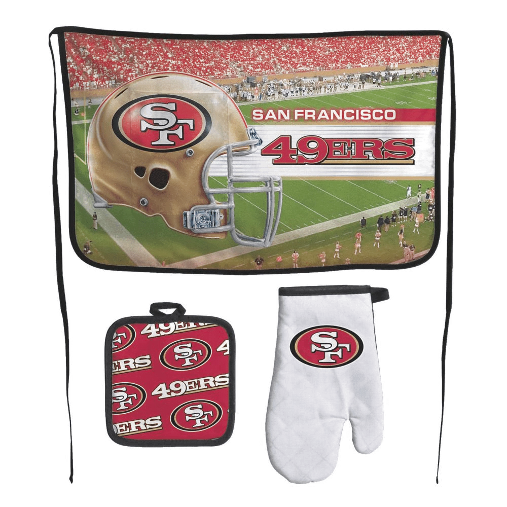 Wincraft NFL® San Francisco 49ers™ Kitchen Set 3 Wincraft NFL® San Francisco 49ers™ Kitchen Set