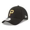 Pittsburgh Pirates New Era Men's League 9Forty Adjustable Hat - Black