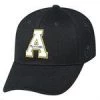 TOP OF THE WORLD NCAA APPALACHIAN ST ONE-FIT BLACK PREMIUM COLLECTION MEMORY FIT