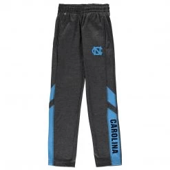 NCAA Colosseum North Carolina Tar Heels Youth Heathered Charcoal Fleece Pants Youth XS