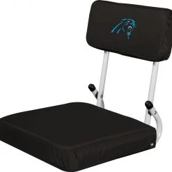 LOGO BRANDS CAROLINA PANTHERS HARDBACK SEAT CAROLINA PANTHERS