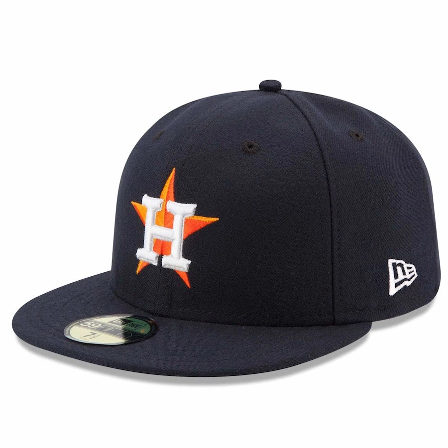 Houston Astros New Era Home Authentic Collection On Field 59FIFTY Performance Fitted Hat - Navy 3 Houston Astros New Era Home Authentic Collection On Field 59FIFTY Performance Fitted Hat - Navy