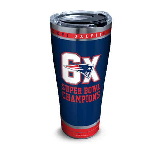 Tervis NFL® New England Patriots 6X Super Bowl Champions 3 Tervis NFL® New England Patriots 6X Super Bowl Champions