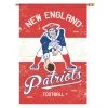 EVERGREEN New England Pats Vintage Throwback House Flag