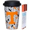 EVERGREEN NCAA Tennessee Volunteers Just Add Color Travel Cup