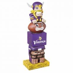 EVERGREEN Minnesota Vikings NFL Team Sports America Tiki Tiki Totem