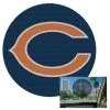 Wincraft Chicago Bears Perforated Vinyl Decal Sticker Emblem 8x8 NFL