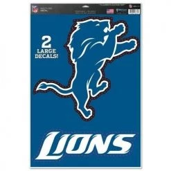 Wincraft Detroit Lions 11" X 17" Multi Use Decals - Auto, Walls, Windows, Cornhole NFL