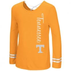 Vols- Tennessee Colosseum Youth Girls X Back Top Tee