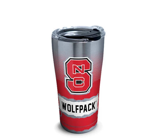 TERVIS NC State Wolfpack Knockout Stainless Steel With Hammer Lid NCAA 3 TERVIS NC State Wolfpack Knockout Stainless Steel With Hammer Lid NCAA