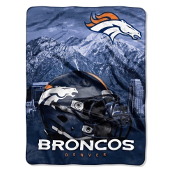 NORTHWEST NFL Denver Broncos Silk Touch Throw Blanket (60x80)