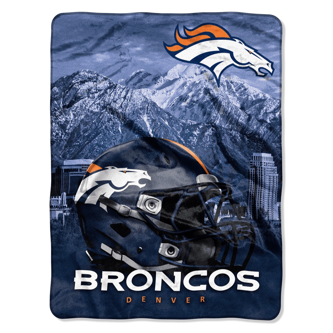 NORTHWEST NFL Denver Broncos Silk Touch Throw Blanket (60x80) 3 NORTHWEST NFL Denver Broncos Silk Touch Throw Blanket (60x80)