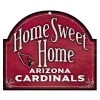 Wincraft NFL - Arizona Cardinals Home Sweet Home Wood Sign