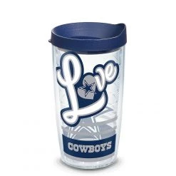 Tervis NFL® Dallas Cowboys Love Wrap With Water Bottle Lid
