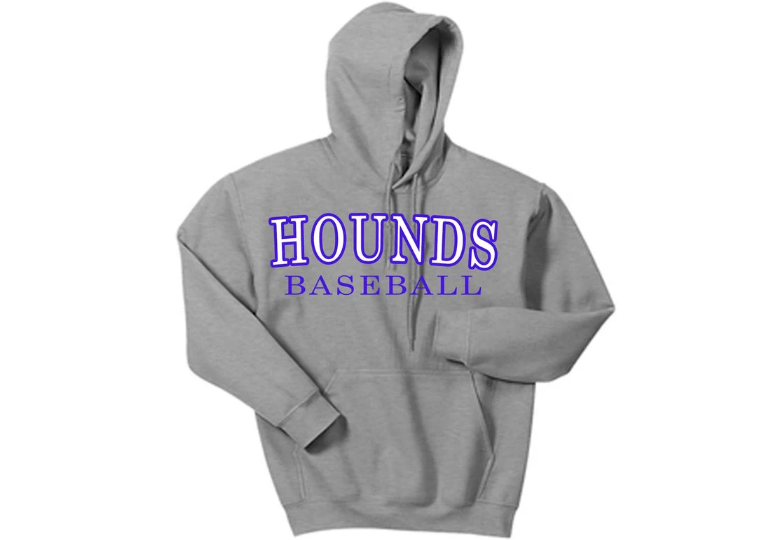 ATLANTIC COAST SPORTS GILDAN HOODIE BASEBALL PULLOVER 3 ATLANTIC COAST SPORTS GILDAN HOODIE BASEBALL PULLOVER