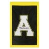 EVERGREEN 2-1/3 Ft. X 3-2/3 Ft. Appalachian State University Applique House Flag NCAA 2 EVERGREEN 2-1/3 Ft. X 3-2/3 Ft. Appalachian State University Applique House Flag NCAA