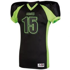 NCAA Augusta Sports Youth Snap Jersey (14 Colors Available) Printed For Free