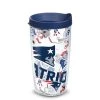 Tervis NFL® New England Patriots All Over Wrap With Travel Lid 1 Tervis NFL® New England Patriots All Over Wrap With Travel Lid