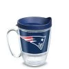 Tervis NFL® New England Patriots Legend Wrap With Travel Lid 1 Tervis NFL® New England Patriots Legend Wrap With Travel Lid