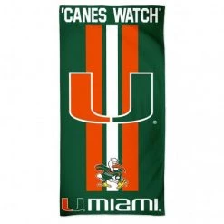 Wincraft Miami Hurricanes Beach Towel NCAA
