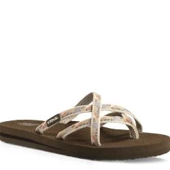 Teva Olowahu Patterned Flip Flop SIZE 11 NCAA