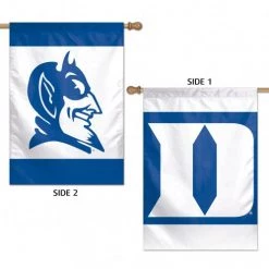 Wincraft DUKE UNIVERSITY VERTICAL FLAG 2 SIDED 28" X 40" NCAA