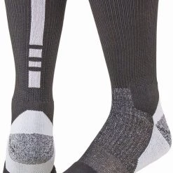 PROFEET NCAA Pro Feet 238 Pro Feet Performance Shooter 2.0 Socks - Black White SIZE MED 9 - 11