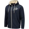 NCAA Navy Midshipmen Colosseum Performance Full-Zip Hoodie – Navy