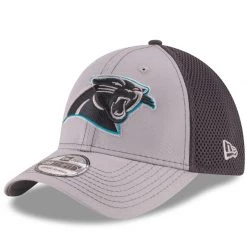 Carolina Panthers New Era Neo 39Thirty Grey Stretch Fit Hat