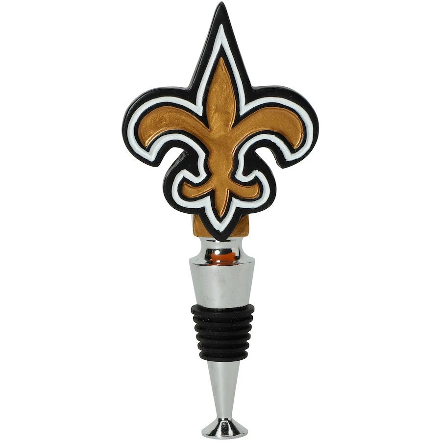 EVERGREEN New Orleans Saints Logo Bottle Stopper 3 EVERGREEN New Orleans Saints Logo Bottle Stopper