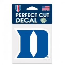 Wincraft DUKE UNIVERSITY PERFECT CUT COLOR DECAL 4" X 4"