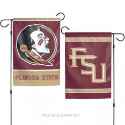 Wincraft NCAA Flordia State Seminoles 2 Sided Garden Flag