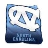 LOGO BRANDS NCAA North Carolina Raschel Throw