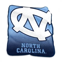 LOGO BRANDS NCAA North Carolina Raschel Throw