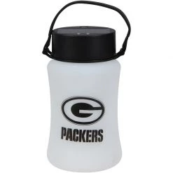 AtlanticCoastSports Green Bay Packers Frosted Silicone Solar Lantern