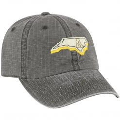 TOP OF THE WORLD NCAA APPALACHIAN ST VINTAGE SNAP BACK BLACK STATELINE