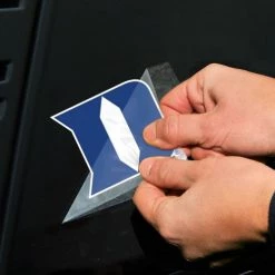 Wincraft NCAA DUKE UNIVERSITY PERFECT CUT DECAL SET OF TWO 4" X 4"