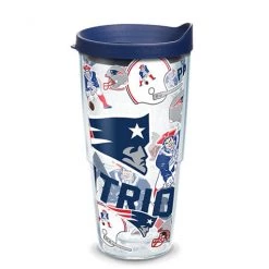 Tervis NFL® New England Patriots All Over Wrap With Travel Lid 9 Tervis NFL® New England Patriots All Over Wrap With Travel Lid