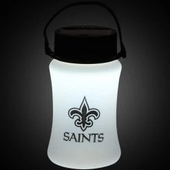 AtlanticCoastSports New Orleans Saints Frosted Silicone Solar Lantern 7 AtlanticCoastSports New Orleans Saints Frosted Silicone Solar Lantern
