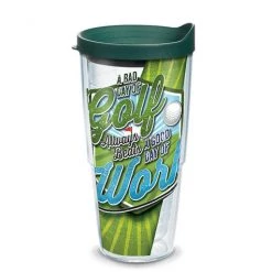 Tervis Golf Vs. Work Wrap With Travel Lid
