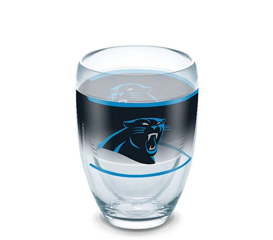NFL® Carolina Panthers Original Wrap Wine Glass By Tervis 9oz 4 NFL® Carolina Panthers Original Wrap Wine Glass By Tervis 9oz