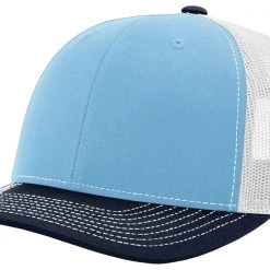 NCAA Richardson 112 Twill Mesh Snapback Trucker Caps (EMBROIDERY AVAILABLE)